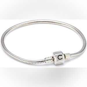 Chamilla sterling silver charm bracelet